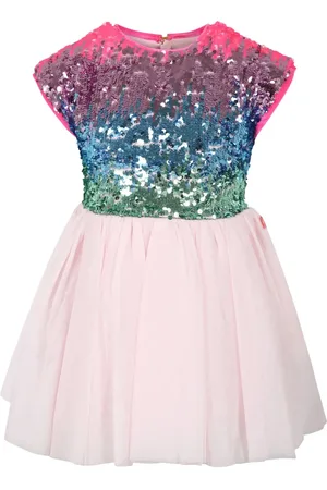 Billieblush Robe ornée de sequins à mancherons