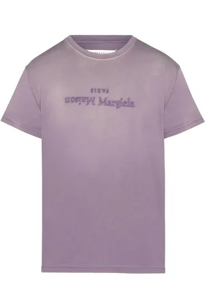 Maison Margiela T-shirt en coton à imprimé Reverse Logo