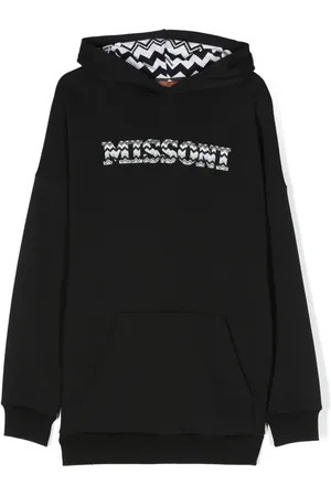 Missoni Hoodie en coton à logo imprimé