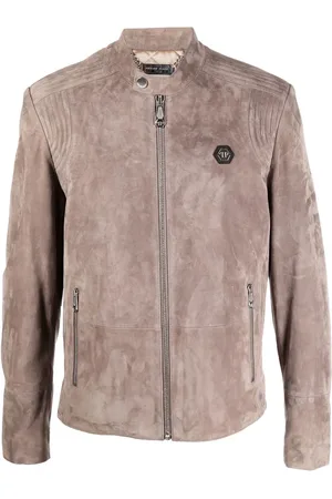 Philipp Plein Doudoune en daim