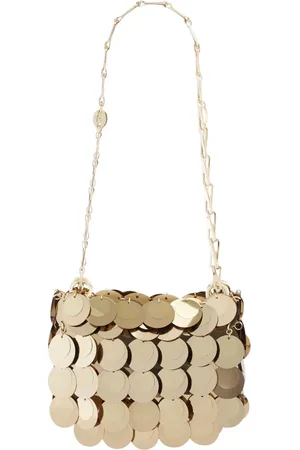 Paco rabanne Sac mini Sparkle à design superposé