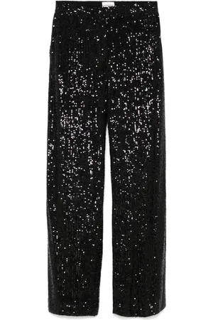 Claudie Pierlot Pantalon droit à sequins