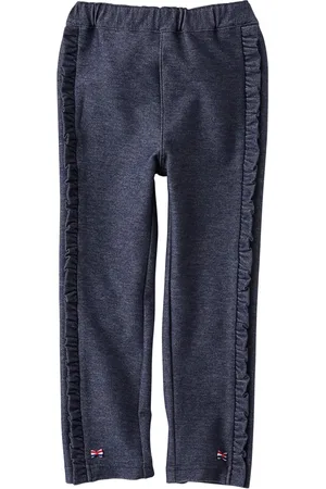 Familiar Pantalon volanté à coupe droite