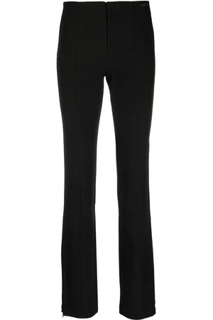 Calvin Klein Pantalon taille-haute à logo brodé