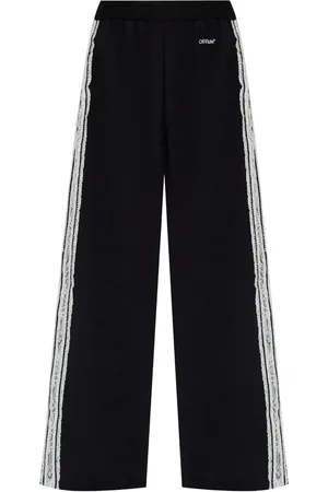 OFF-WHITE Pantalon de jogging à détails en dentelle