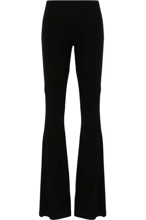 Courrèges Pantalon Ellipse à coupe évasée