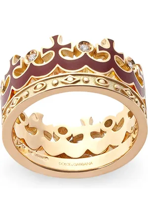 Dolce & Gabbana Bague en 18ct à design de couronne