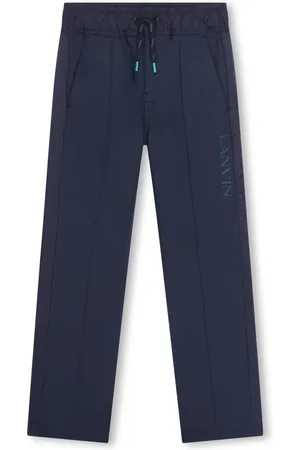 Lanvin Pantalon de jogging à logo en caoutchouc
