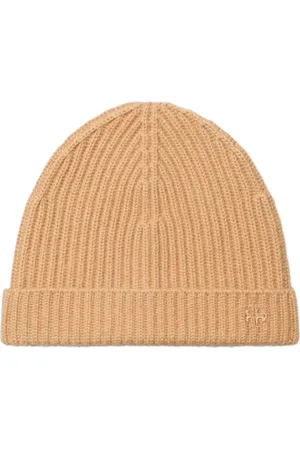 Tory Burch Bonnet en cachemire à design nervuré