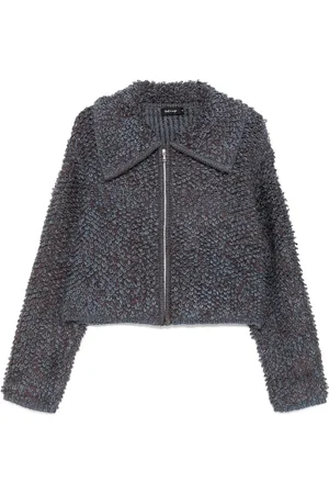 tout a coup Cardigan à fermeture zippée