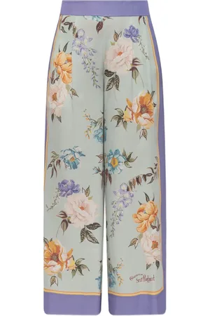 Self-Portrait Pantalon à fleurs