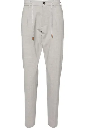 ELEVENTY Pantalon fuselé à lien de resserrage