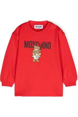 Moschino Robe à logo imprimé