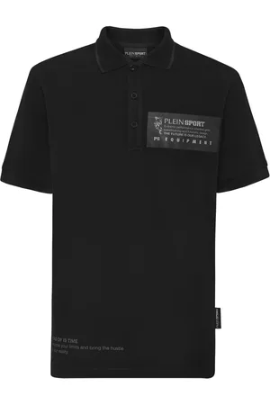 Philipp Plein Polo en coton piqué à logo imprimé