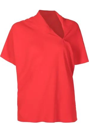 Uma Raquel Davidowicz Blouse asymétrique à détail drapé