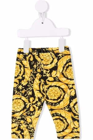 VERSACE Legging Barocco Baby en coton