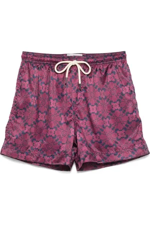 PENINSULA SWIMWEAR Short de bain à imprimé graphique