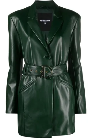 Patrizia Pepe Blazer ceinturé à simple boutonnage