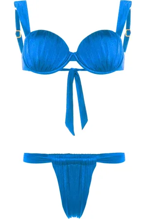 Noire Swimwear Bikini à fronces