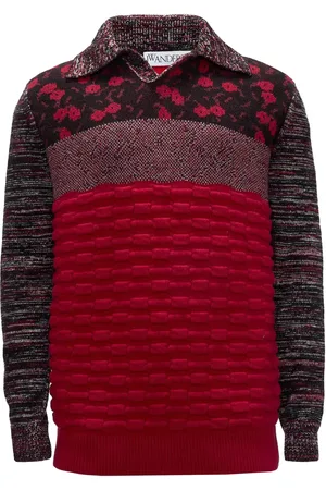 J.W.Anderson Polo à textures multiples