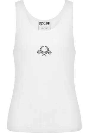 Moschino Gilet à logo brodé
