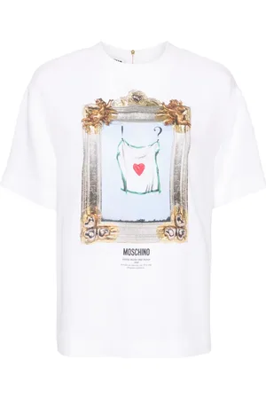 Moschino Chemise imprimée en soie