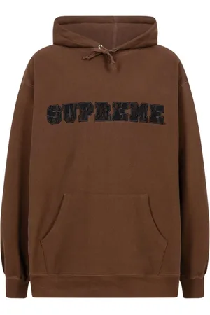 Supreme Hoodie à logo en dentelle