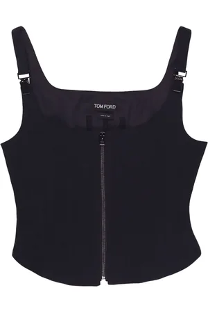 Tom Ford Haut-corset à fermeture zippée