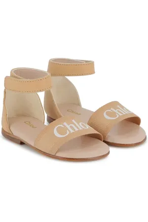 Chloé Sandales à logo imprimé