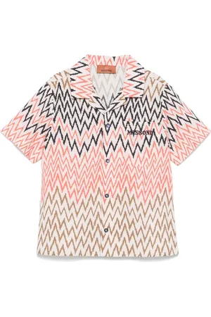Missoni Chemise à logo brodé