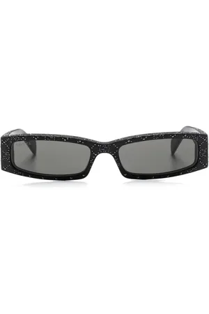 Gucci Lunettes de soleil à monture rectangulaire