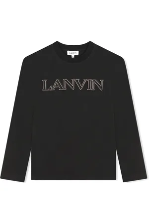 Lanvin T-shirt en coton à logo brodé
