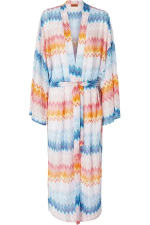 Missoni Robe de plage à motif zigzag