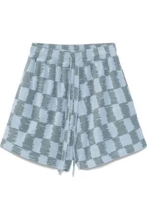 BONSAI Short à carreaux ample