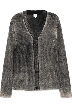 Paul Smith Cardigan délavé à effet imprimé