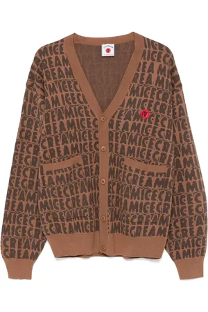 ICECREAM Cardigan imprimé Text Print