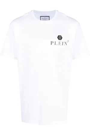 Philipp Plein T-shirt à plaque logo
