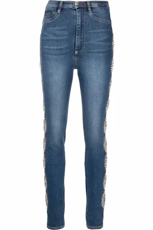 Philipp Plein Legging à taille haute
