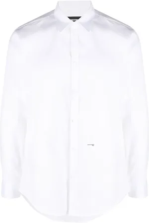 Dsquared2 Chemise en coton à logo