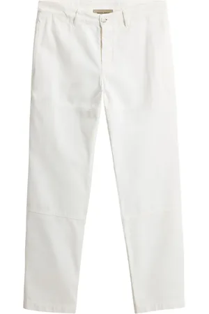 Woolrich Pantalon droit à effet délavé