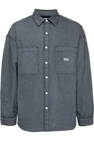 Izzue Chemise en coton à broderies