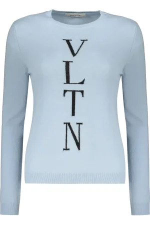 VALENTINO GARAVANI Pull à logo en intarsia