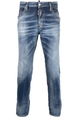 Dsquared2 Jean slim à effet délavé