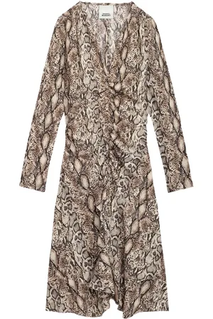 Isabel Marant Robe Octavia à coupe courte