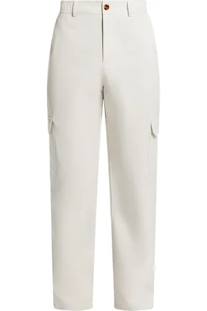 CHE Pantalon cargo à broderies