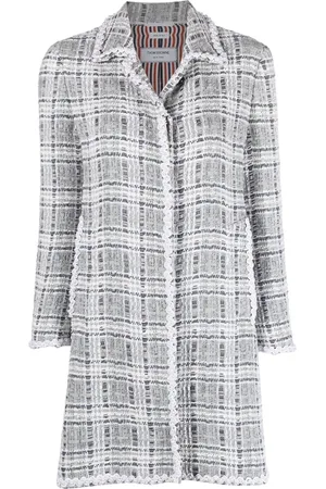 Thom Browne Manteau en tweed
