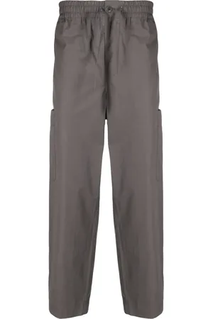 Kenzo Pantalon droit à patch logo