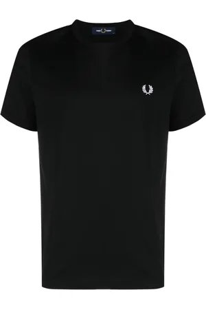 Fred Perry T-shirt en coton à logo brodé