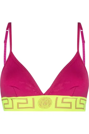 VERSACE Soutien-gorge à imprimé Greca
