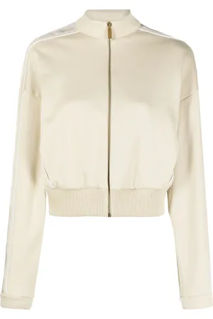 OFF-WHITE Veste crop à fermeture zippée